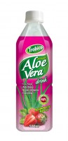 555 Trobico Aloe vera strawberry flavor pet bottle 500ml